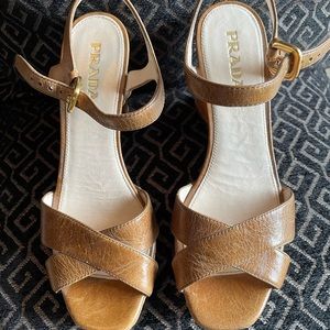Prada Wedge Sandal